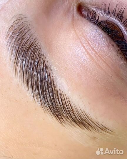 Ламинирование ресниц и бровей