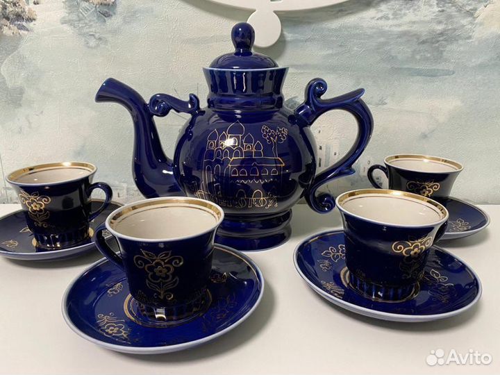 Чайный сервиз фарфор СССР