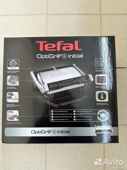 Новый Умный электрогриль Tefal Optigrill+ Initial