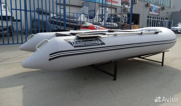 Лодка пвх Andromeda 295 серая