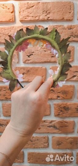 Венок на голову, ободок