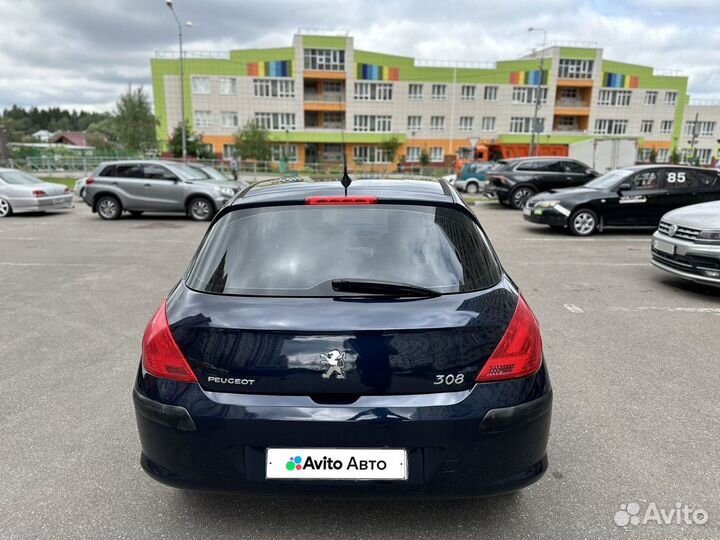 Peugeot 308 1.6 AT, 2009, 130 500 км