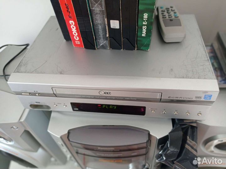HiFi Stereo Видеомагнитофон LG L399. VHS Стерео