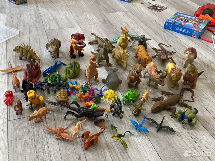 Набор животных, динозавров