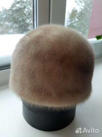 Шапка норковая женская