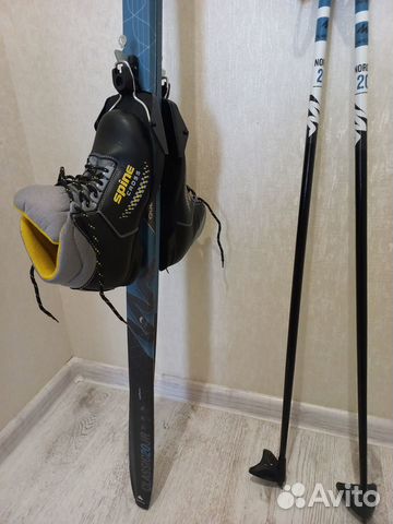 Лыжи детские с ботинками