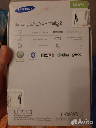 Планшет samsung galaxy tab 2