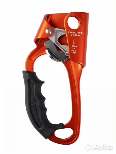 Зажим ручной «Жумар» под левую руку 2020 красный