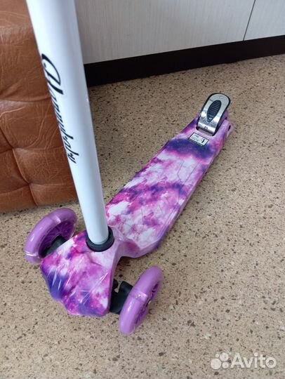 Самокат Scooter Maxi Micro принт Новые