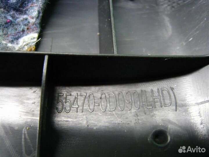 Накладка торпедо правая Toyota Yaris P13 2015