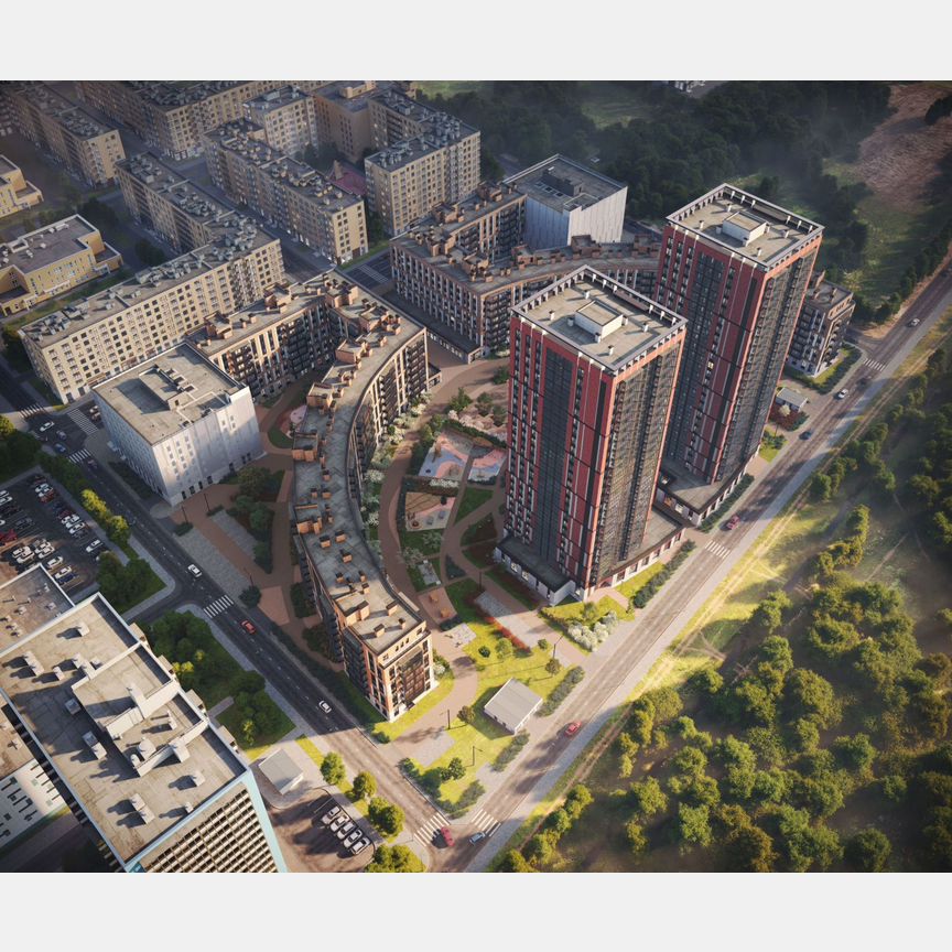 3-к. квартира, 79,2 м², 4/7 эт.