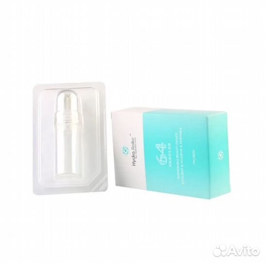 Мезороллер для кожи, с колбой для сыворотки, 64 иг