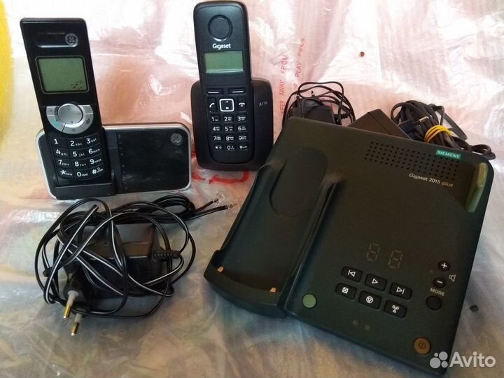 Радиотелефоны Gigaset GE, база Siemens на запчасти