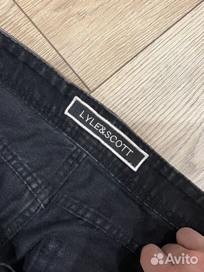 Джинсы широкие мужские lyle scott