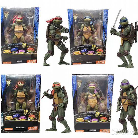 Фигурки Черепашки Ниндзя Neca tmnt