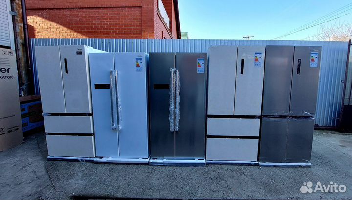 Холодильники Side-by-Side и многодверные Новые
