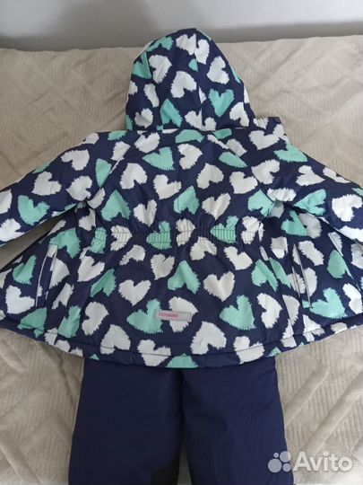 Зимний костюм для девочки 98