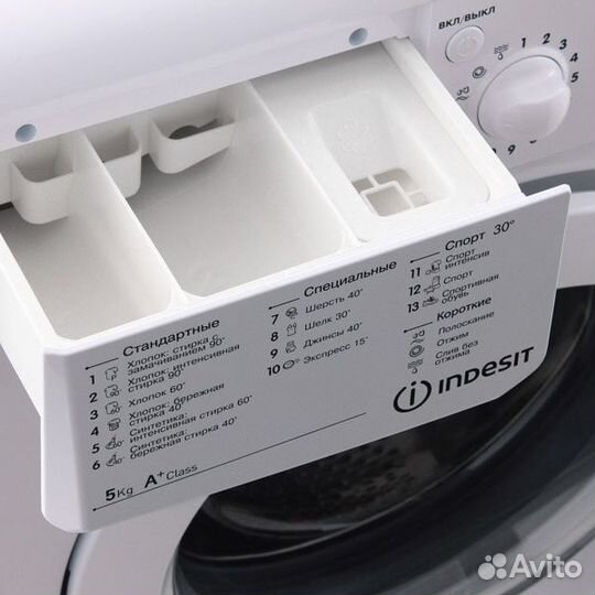 Стиральная машина 5кг Indesit iwsd 51051 Новая