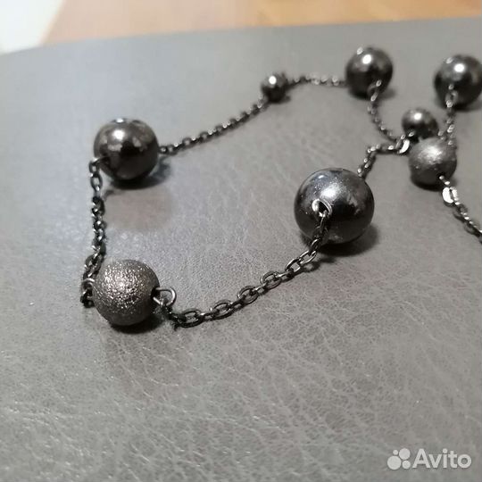 Бусы из бижутерного сплава