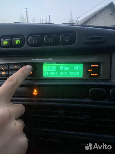 Бортовой компьютер на ваз Multitronics x140
