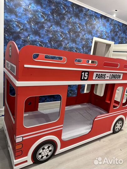 Детская двухярусная кровать