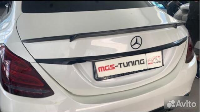 Спойлер C-Class Mercedes w205 (B) Карбон