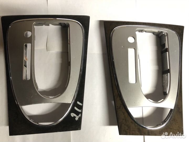 Консоль АКПП Mercedes w211 хром
