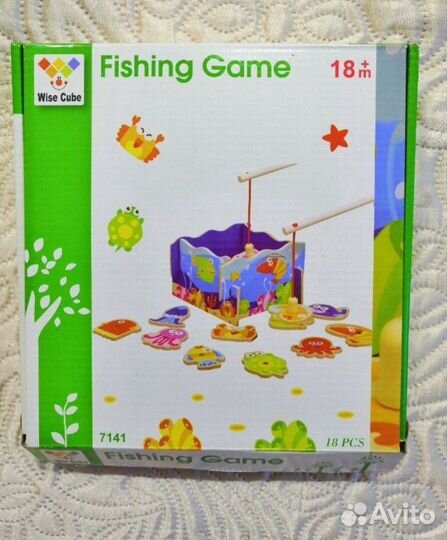Развивающие игрушки. Телефон, магнитная Рыбалка, с