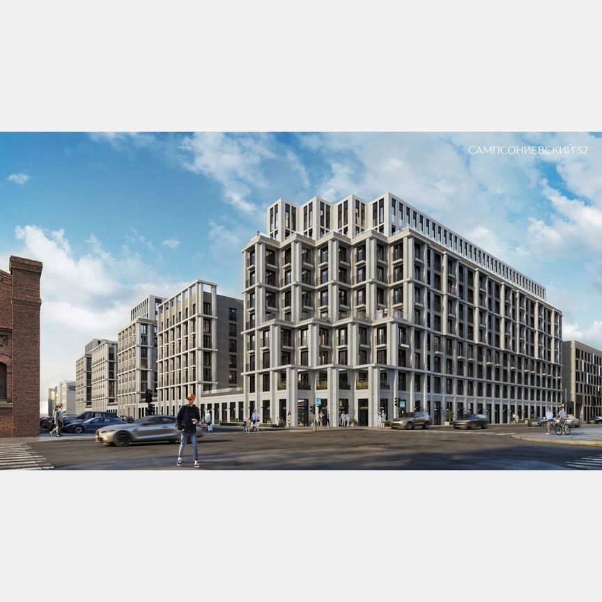 2-к. квартира, 59,2 м², 2/10 эт.