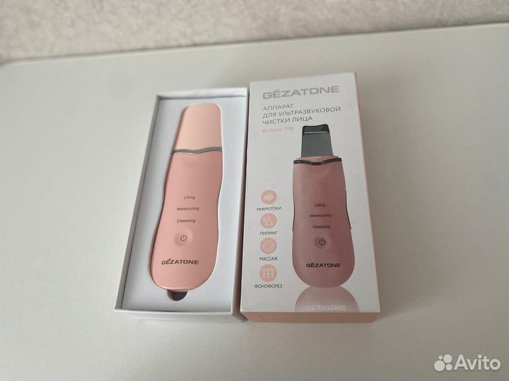Аппарат для ультразвуковой чистки лица gezatone