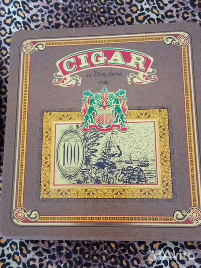 Коробки от винтажного французского парфюма cigar
