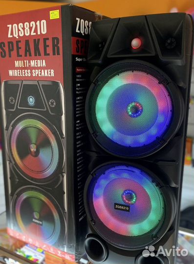 Большая беспроводная колонка ZQS-8210 новая