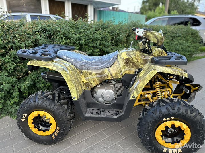 Новый квадроцикл motoland wild X 125 camo