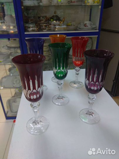 Цветной хрусталь Чехия