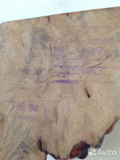 Пепельница деревянная