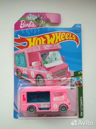 Машинка Hot Wheels Barbie Dream Camper