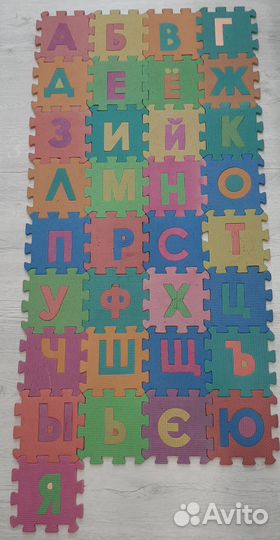 Мягкие пазлы-коврик