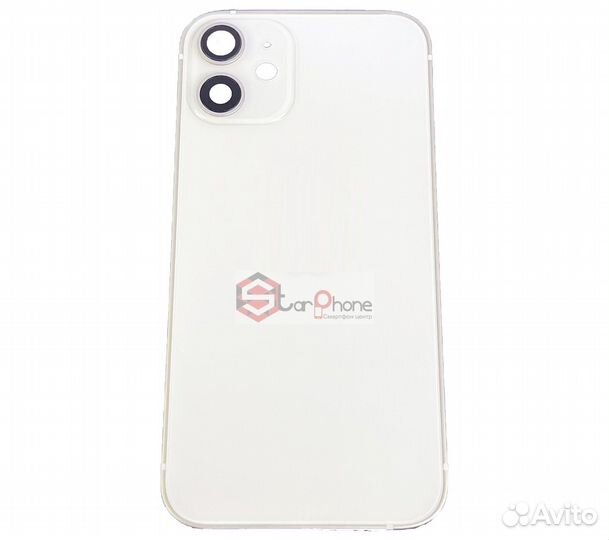 Корпус iPhone 12 mini, белый (CE)