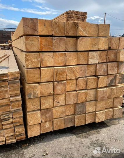 Доска обрезная 40х200х6000мм от производителя