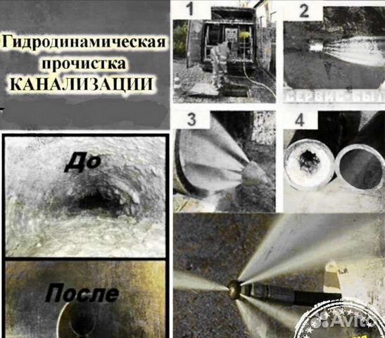 Промывка канализации