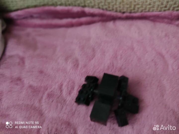 Фигурка лего паука Minecraft и головы лего