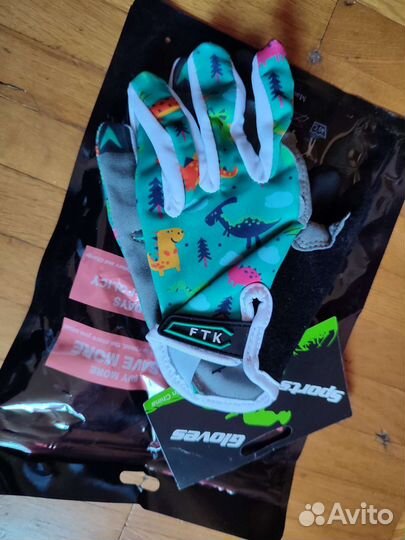 Велосипедные перчатки детские