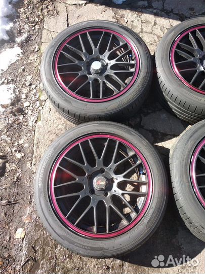 Колеса r17 5/114.3 на все авто лето
