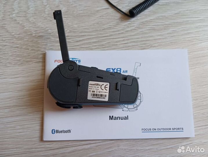 Bluetooth гарнитура для мотошлема