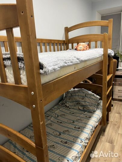 Двухъярусная кровать бу