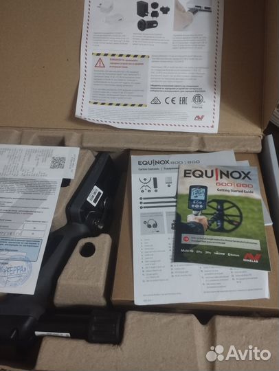 Металлоискатель минелаб equinox 800