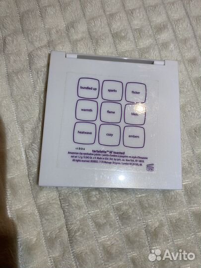 Палетка теней tarte lil toasted