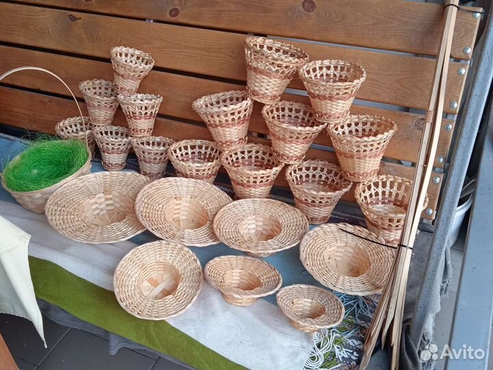 Плетеные корзинки