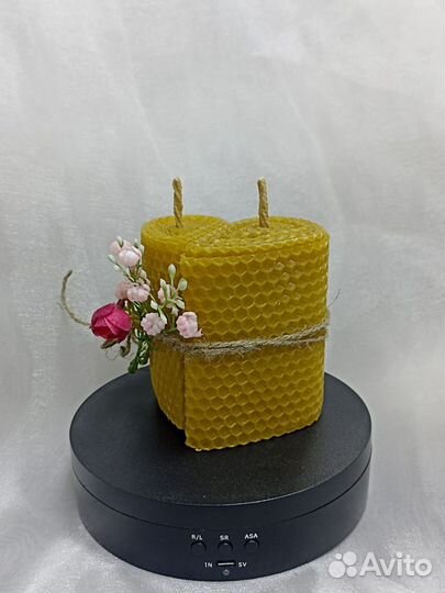 Свечи из вощины огромные