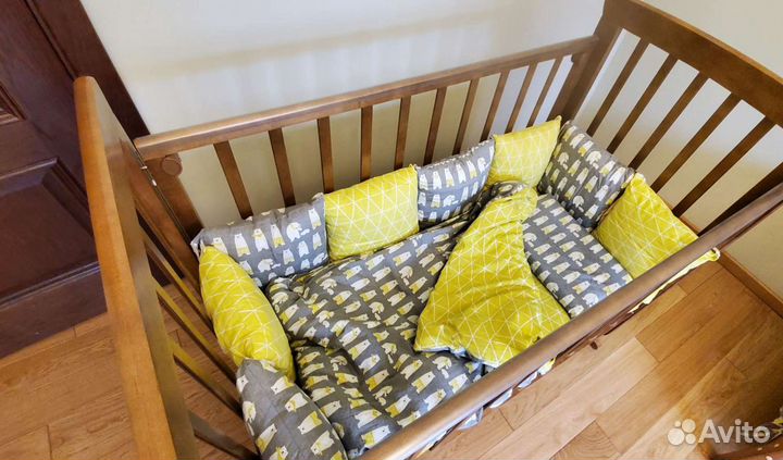 Бортики и постельное белье детское